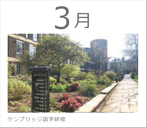 3月　語学研修の写真